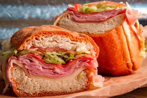 Our sandwich and side
